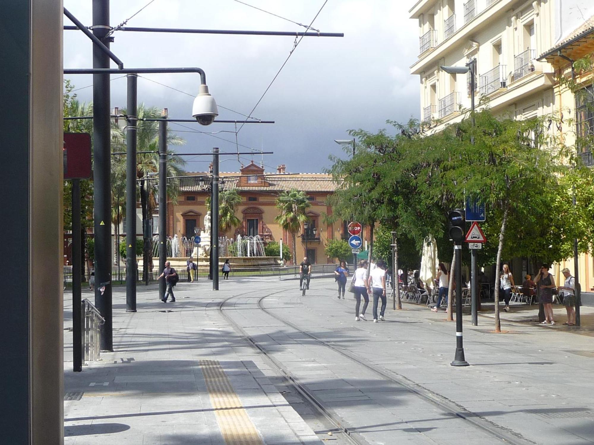 Amplio Apartamento Plaza Nueva Sevilla Buitenkant foto